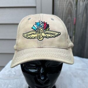 Vintage INDIANAPOLIS MOTOR SPEEDWAY Hat World Racing